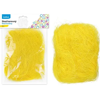 Sisal Luma žlutý 30g