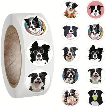 samolepka BAF Mini nálepky Border Collie 500 kusů