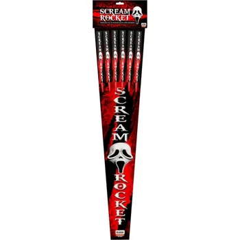 Klásek Pyrotechnics Scream rocket medium 6ks (RS6SM)