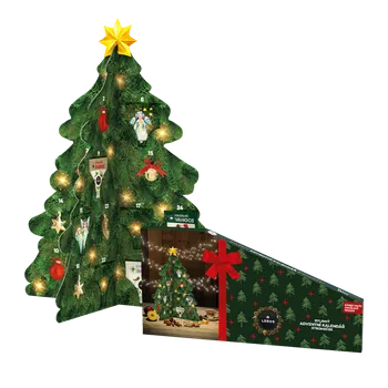 Leros Bylinný adventní kalendář stromeček 5 24 ks
