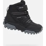 Chlapecké kotníkové boty GEOX HIMALAYA B ABX J46FRD050FUC9999 ČERNÁ 35