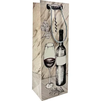 Dárková taška Dárková taška na víno 10×35 cm A5684.03