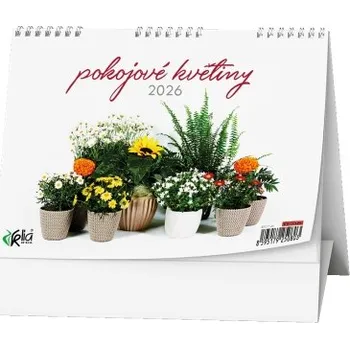 Kalendář Pokojové květiny stolní kalendář 2022