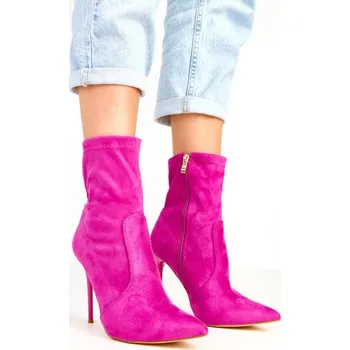 Dámské kozačky Boty na podpatku model 217904 Solea 39