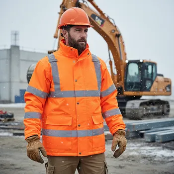 Portwest Bunda GARKO WINTER, oranžová Velikost L oranžová