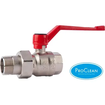 Ventil HERZ Kulový kohout HERZCULES šroubení / F ovládání páka Silumin Dimenze: DN50, PN: 16, #1221106: Kulový kohout HERZCULES s pákovým ovladačem