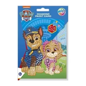 Diamantové malování Kreativní set diamantové malování PAW PATROL 18 × 12,5 cm