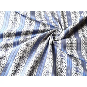 HEDVA ČESKÝ BROKÁT Luxusní brokát 160 50749 PRUH GIRLANDA ecru | R45