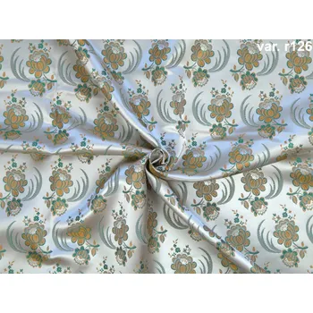 HEDVA ČESKÝ BROKÁT Ondrin 160 krojový brokát KVĚT RATOLEST ecru | R126