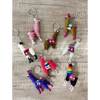 Lama klíčenka z Peru