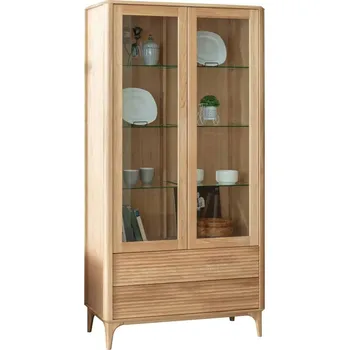 Policová skříň Prosklená vitrína Stockholm 2