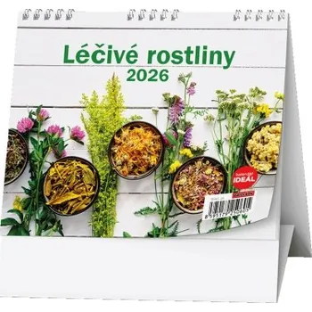 Kalendář IDEÁL - Léčivé rostliny stolní kalendář
