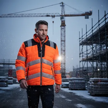 Portwest Bunda BAFFLE WINTER, různé barvy Velikost XXXXL oranžová/černá