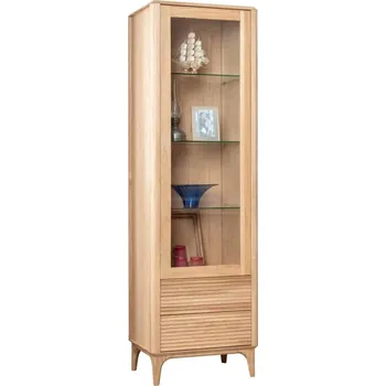 Policová skříň Skleněná vitrína Stockholm 1