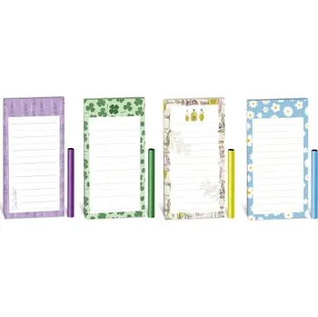 Blok Magnetický blok 70x140 60 Listů Mix 2 s tužkou