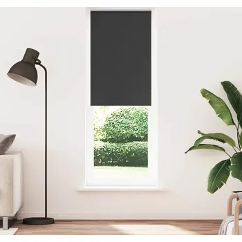 Roleta vidaXL Roleta zatemňovací 80x210 cm šířka látky 75,7cm polyester [4012086] Barva: Černá