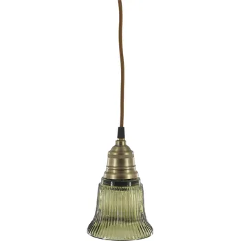 Chic Antique Stropní lampa Olive Brass Top Ø 12 cm