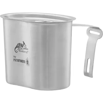 Kempingové nádobí PATHFINDER Pítko nerezové CANTEEN CUP s víčkem 700 ml