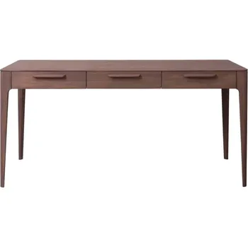 Psací stůl Dubový pracovní stůl Atlanta 3 - Čokoláda