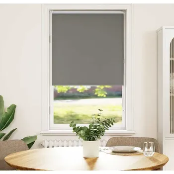 vidaXL Roleta zatemňovací šířka látky 65,7 cm polyester [4011876] Barva: Šedá