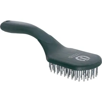 Čištění pro koně Kartáč na hřívu a ocas IRH Boomerang Forest green