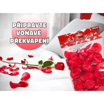 Gadget 4L 1026 Postel plná růží 100 kusů - červená