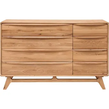 Komoda Dubová masivní komoda Bara 8Z