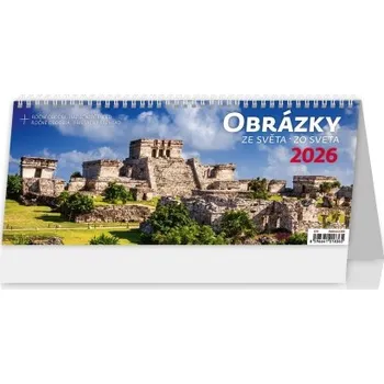 Kalendář Obrázky ze světa stolní kalendář