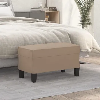 vidaXL Lavice 70 x 35 x 41 cm umělá kůže [349444] Barva: cappuccino