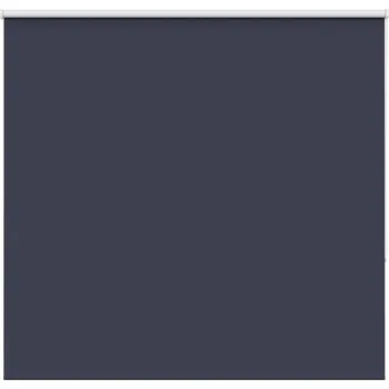 Stavební výplň vidaXL Roleta zatemňovací šířka látky 146,6 cm polyester [4011788] Barva: Námořnická modř