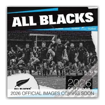 Kalendář All Blacks 2026 - Wandkalender – (EN)