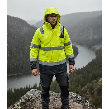 pracovní bunda Portwest Bunda LITE 3v1 WINTER, různé barvy Velikost S žlutá/navy