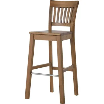 Jídelní židle Barová lakovaná dubová židle Raines rustik