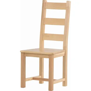 Jídelní židle Jasanová židle Ladder Back lakovaná