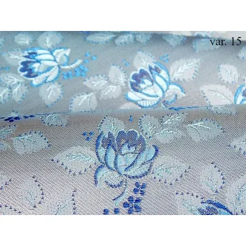 HEDVA ČESKÝ BROKÁT Ondrin 160 krojový brokát MALÉ KVĚTY smetanová | 15