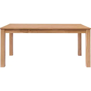 Jídelní stůl Dřevěný stůl Dublin z masivního dubu lakovaný (deska 2,2 cm) - 1600x900х22mm