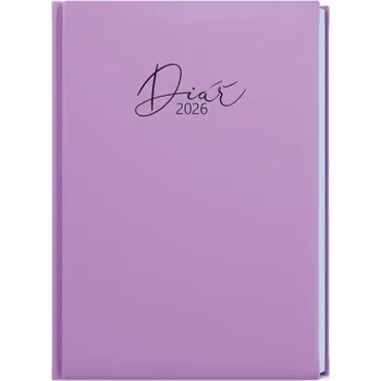 Diář Lamino Pastel týdenní fialový diář A5 Oskar