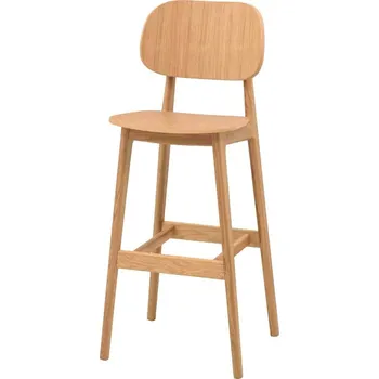 Barová židle Barová židle Verde z masivu dubu