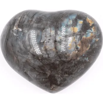 Milujeme Kameny Labradorit - srdce - broušený kámen L120 543034