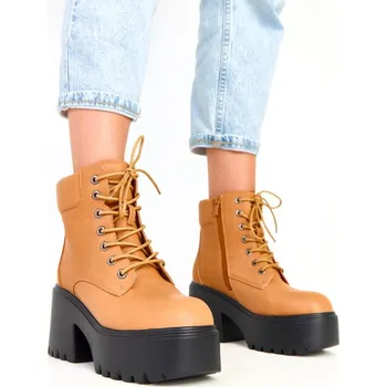 Dámské kozačky Boty na podpatku model 217927 Solea 38