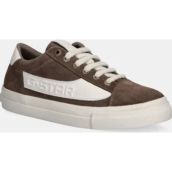 Pánské tenisky Semišové tenisky G-Star LOOM BSC M pánské, hnědá barva, D28160-01-G259 D28160.01.G259 88X, EUR 42