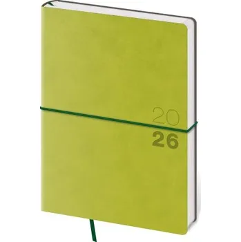 Diář Flexio denní zelený diář A5