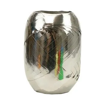 Stuha Stuha vázací 20m metal stříbrná LUMA