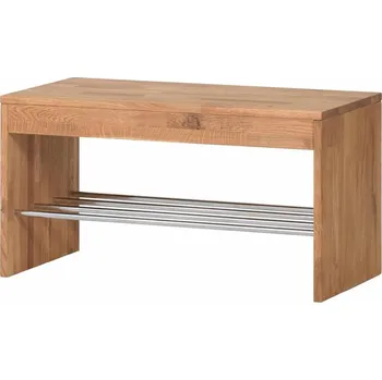 Masivní dubová lavice do předsíně Delf