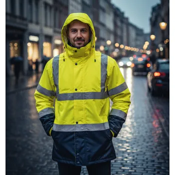 Pracovní oblečení Procera Bunda PROLUMO WINTER 5v1 (bez certifikace EN ISO 20471), různé barvy Velikost XL žlutá/černá