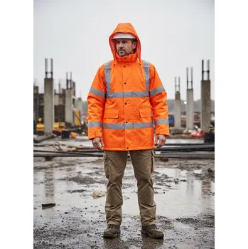 pracovní bunda Portwest Bunda TRAFFIC WINTER 4v1, různé barvy Velikost XXL oranžová