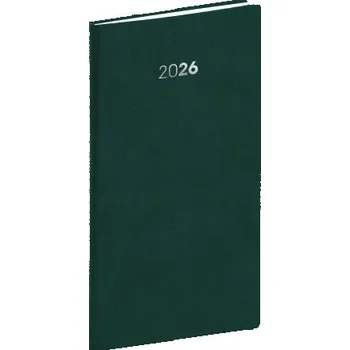 Diář Balakon týdenní zelený kapesní diář