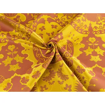 HEDVA ČESKÝ BROKÁT Luxusní brokát 160 51056 GRANÁTOVÉ JABLKO A PALMETA okrová | 21