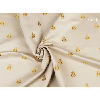 HEDVA ČESKÝ BROKÁT Luxusní brokát 160 50749 VČELY ecru | R11
