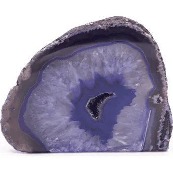 Přírodní kámen Milujeme Kameny Achát - řez - fialový CHF15 543686
